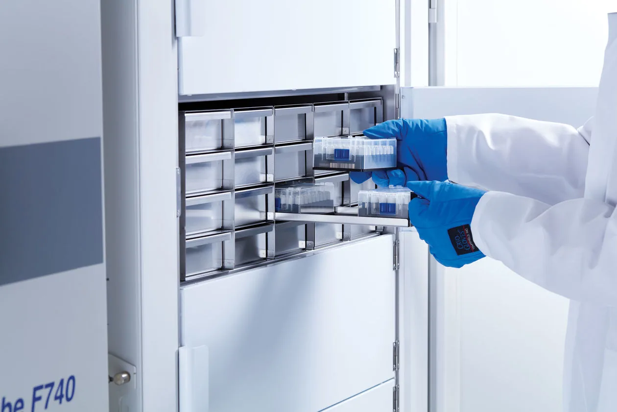 Standaardprocedure voor het bewaren van peptiden
