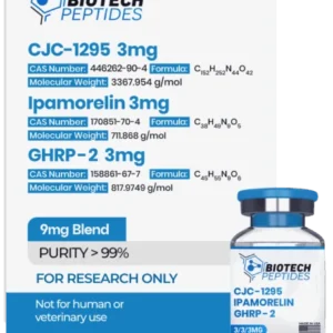 CJC-1295 (Mod GRF 1-29) & Ipamorelin & GHRP-2 mengsel